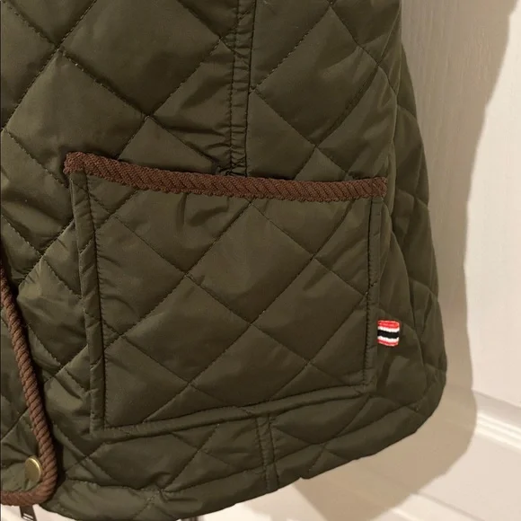 HUNTER Olive Quilted Women's Vest - Picture 5 of 9